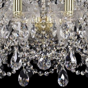 Подвесная люстра Bohemia Ivele Crystal 1411 1411/12+6/240/G в Кунгуре - kungur.mebel24.online | фото 3