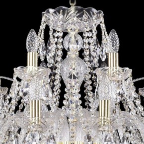 Подвесная люстра Bohemia Ivele Crystal 1411 1411/16+8/360/G в Кунгуре - kungur.mebel24.online | фото 4