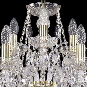 Подвесная люстра Bohemia Ivele Crystal 1411 1411/6+3/195/G в Кунгуре - kungur.mebel24.online | фото 4