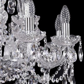 Подвесная люстра Bohemia Ivele Crystal 1411 1411/8+4/195/Ni в Кунгуре - kungur.mebel24.online | фото 2