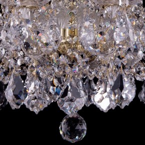 Подвесная люстра Bohemia Ivele Crystal 1413 1413/10/165/G/Leafs в Кунгуре - kungur.mebel24.online | фото 3