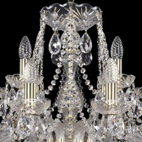 Подвесная люстра Bohemia Ivele Crystal 1413 1413/12+6/300/G в Кунгуре - kungur.mebel24.online | фото 4