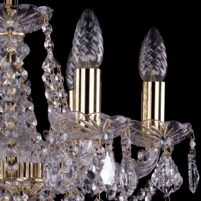 Подвесная люстра Bohemia Ivele Crystal 1413 1413/6/141/G/Leafs в Кунгуре - kungur.mebel24.online | фото 2