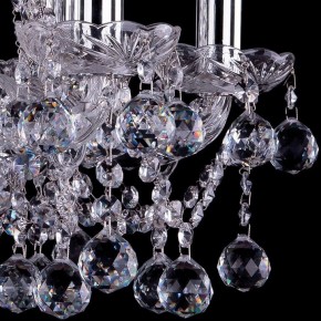 Подвесная люстра Bohemia Ivele Crystal 1413 1413/6/141/Ni/Balls в Кунгуре - kungur.mebel24.online | фото 3