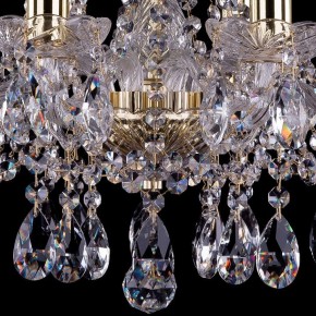 Подвесная люстра Bohemia Ivele Crystal 1413 1413/8/165/G в Кунгуре - kungur.mebel24.online | фото 3