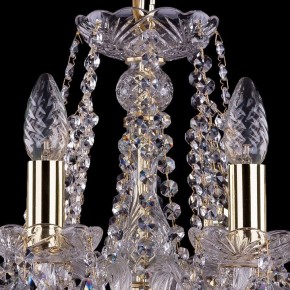 Подвесная люстра Bohemia Ivele Crystal 1413 1413/8/165/G в Кунгуре - kungur.mebel24.online | фото 4