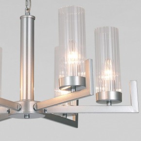 Подвесная люстра Eurosvet Arganie 60133/6 серебро в Кунгуре - kungur.mebel24.online | фото 4