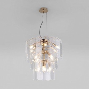 Подвесная люстра Eurosvet Claire 60171 золото в Кунгуре - kungur.mebel24.online | фото 2