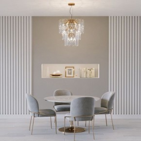 Подвесная люстра Eurosvet Claire 60171 золото в Кунгуре - kungur.mebel24.online | фото 3