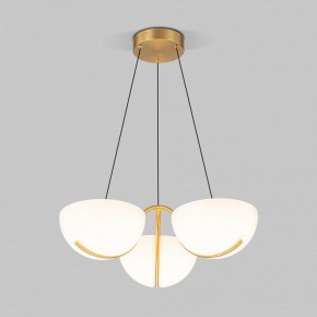 Подвесная люстра Eurosvet Emisfero 50083/3 LED золото в Кунгуре - kungur.mebel24.online | фото 2