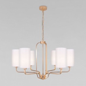 Подвесная люстра Eurosvet Purezza 60128/6 золото в Кунгуре - kungur.mebel24.online | фото 2