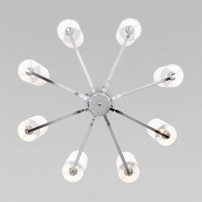 Подвесная люстра Eurosvet Purezza 60128/8 хром в Кунгуре - kungur.mebel24.online | фото 4