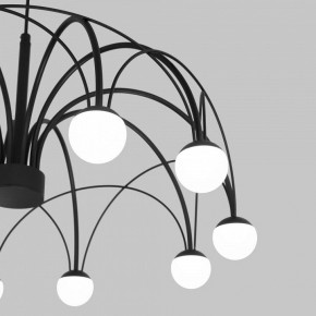 Подвесная люстра Eurosvet Ragno 90034/10 LED черный в Кунгуре - kungur.mebel24.online | фото 6