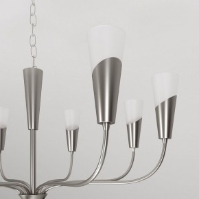 Подвесная люстра Eurosvet Rhyton 60167/8 никель в Кунгуре - kungur.mebel24.online | фото 8