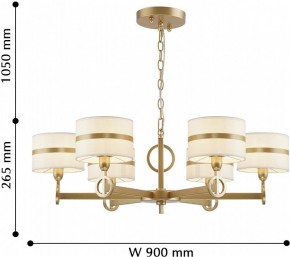 Подвесная люстра Favourite Mateo 2634-8P в Кунгуре - kungur.mebel24.online | фото 8