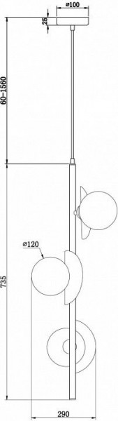 Подвесная люстра Freya Sepia FR5391PL-03CFL в Кунгуре - kungur.mebel24.online | фото 6