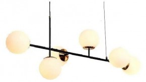 Подвесная люстра iLamp Golden 9136P/6 BK-WH в Кунгуре - kungur.mebel24.online | фото