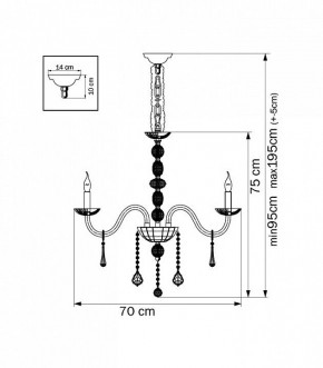 Потолочная люстра Lightstar Limpio 722064 в Кунгуре - kungur.mebel24.online | фото 3