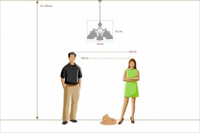 Подвесная люстра MW-Light Фелиция 347017405 в Кунгуре - kungur.mebel24.online | фото