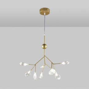 Подвесная люстра Natali Kovaltseva GRACE ll GRACE 75554/9С GOLD SATIN в Кунгуре - kungur.mebel24.online | фото 3