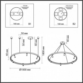 Подвесная люстра Odeon Light Fonda 4317/93L в Кунгуре - kungur.mebel24.online | фото 6