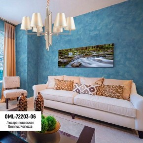 Подвесная люстра Omnilux Porlezza OML-72203-06 в Кунгуре - kungur.mebel24.online | фото 8