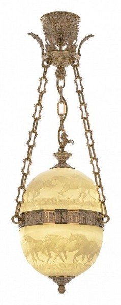 Подвесной светильник Bohemia Ivele Crystal 7100 71000P/25 GW Horse Y8 FH1S в Кунгуре - kungur.mebel24.online | фото 2