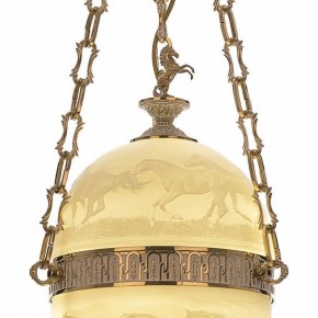 Подвесной светильник Bohemia Ivele Crystal 7100 71000P/25 GW Horse Y8 FH1S в Кунгуре - kungur.mebel24.online | фото 3
