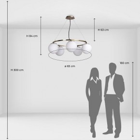 Подвесной светильник DeMarkt Оливия 11 306014505 в Кунгуре - kungur.mebel24.online | фото 8