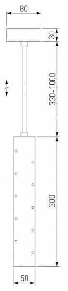 Подвесной светильник Elektrostandard Bong a055667 в Кунгуре - kungur.mebel24.online | фото 3