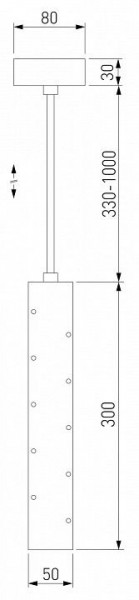 Подвесной светильник Elektrostandard Bong a055668 в Кунгуре - kungur.mebel24.online | фото 2
