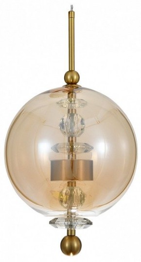 Подвесной светильник Indigo Illusione 11055/1P Amber в Кунгуре - kungur.mebel24.online | фото