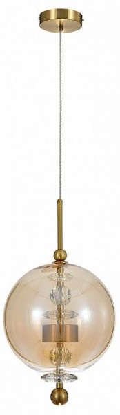 Подвесной светильник Indigo Illusione 11055/1P Amber в Кунгуре - kungur.mebel24.online | фото 2
