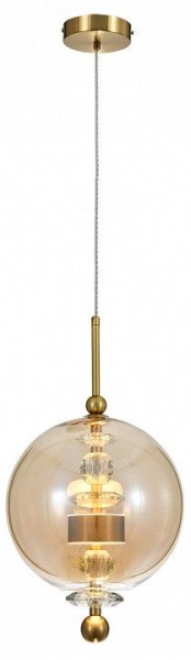 Подвесной светильник Indigo Illusione 11055/1P Amber в Кунгуре - kungur.mebel24.online | фото 4