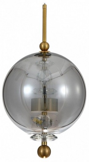 Подвесной светильник Indigo Illusione 11055/1P Smoke в Кунгуре - kungur.mebel24.online | фото