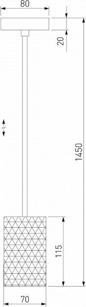 Подвесной светильник Eurosvet Bonaldo 50247/1 LED хром в Кунгуре - kungur.mebel24.online | фото 3