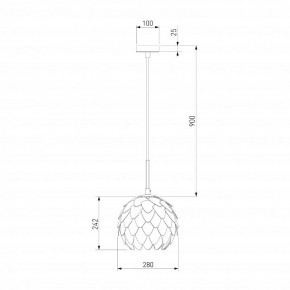 Подвесной светильник Eurosvet Cedro 304/1 в Кунгуре - kungur.mebel24.online | фото 4