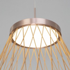 Подвесной светильник Eurosvet Cesta 40016/1 LED коричневый в Кунгуре - kungur.mebel24.online | фото 6