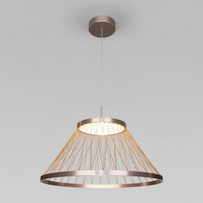 Подвесной светильник Eurosvet Cesta 40017/1 LED коричневый в Кунгуре - kungur.mebel24.online | фото 2