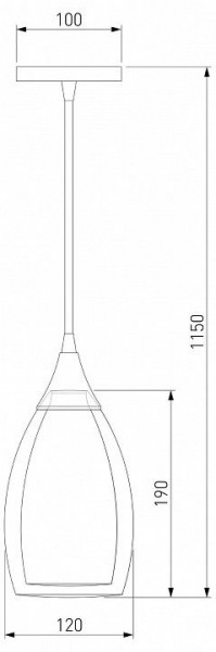 Подвесной светильник Eurosvet Cosmic 50085/1 золото в Кунгуре - kungur.mebel24.online | фото 5