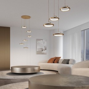 Подвесной светильник Eurosvet Crespella 90034/6 золото в Кунгуре - kungur.mebel24.online | фото 4