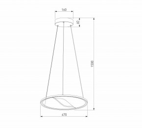 Подвесной светильник Eurosvet Occhio 40026/1 LED серый в Кунгуре - kungur.mebel24.online | фото 5