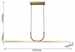 Подвесной светильник Favourite Raya 4097-2P в Кунгуре - kungur.mebel24.online | фото 4