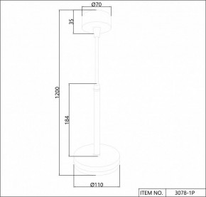 Подвесной светильник Favourite Sarkal 3078-1P в Кунгуре - kungur.mebel24.online | фото 5