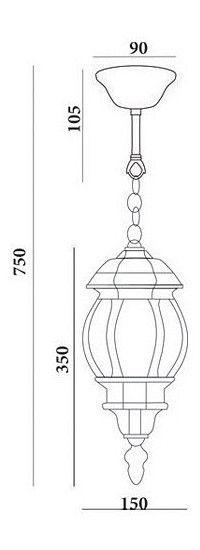 Подвесной светильник Feron 8105 11103 в Кунгуре - kungur.mebel24.online | фото 4