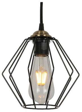 Подвесной светильник Imex INDIGO MD.3099-1-P BK+AB в Кунгуре - kungur.mebel24.online | фото 2
