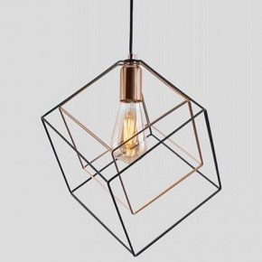 Подвесной светильник Imex MD.0830 MD.0830-1-P BK+FGD в Кунгуре - kungur.mebel24.online | фото