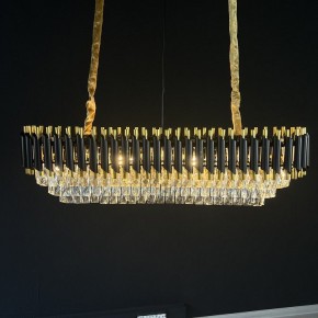 Подвесной светильник Imperiumloft Empire Black Rectangular Chandelier Crystal 40.2893 в Кунгуре - kungur.mebel24.online | фото 2