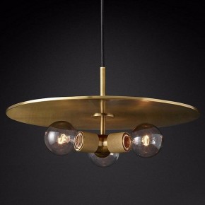 Подвесной светильник Imperiumloft Rh Utilitaire Disk Triple Pendant 40.2339 в Кунгуре - kungur.mebel24.online | фото