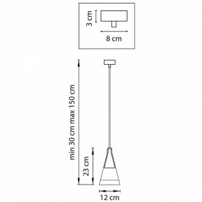 Подвесной светильник Lightstar Cone 757019 в Кунгуре - kungur.mebel24.online | фото 4